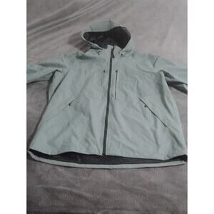 Men's Dry Times Hooded Jacket mountain hardware Large Wet Stone Color